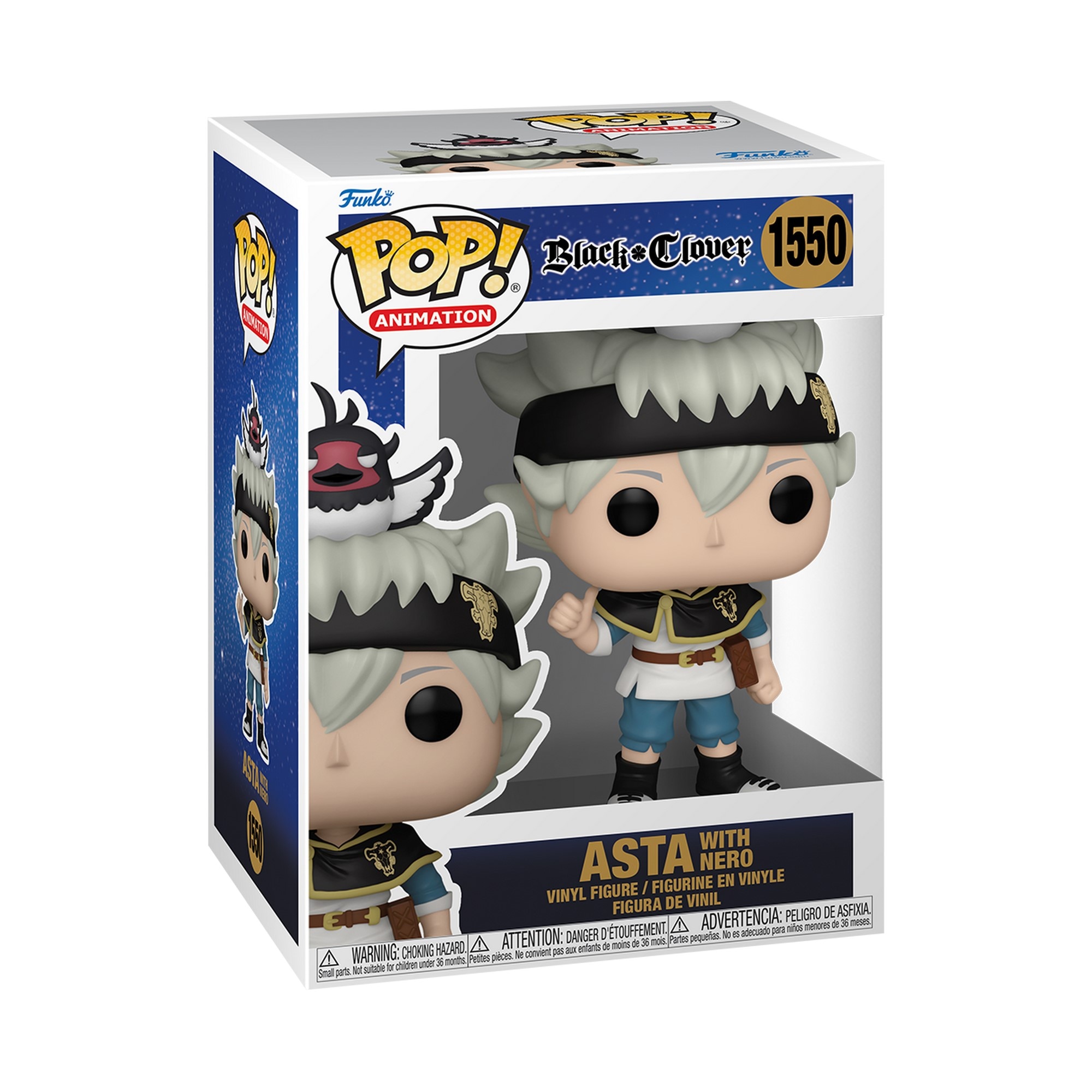 Figura Funko Pop Asta com Nero Black Clover 2