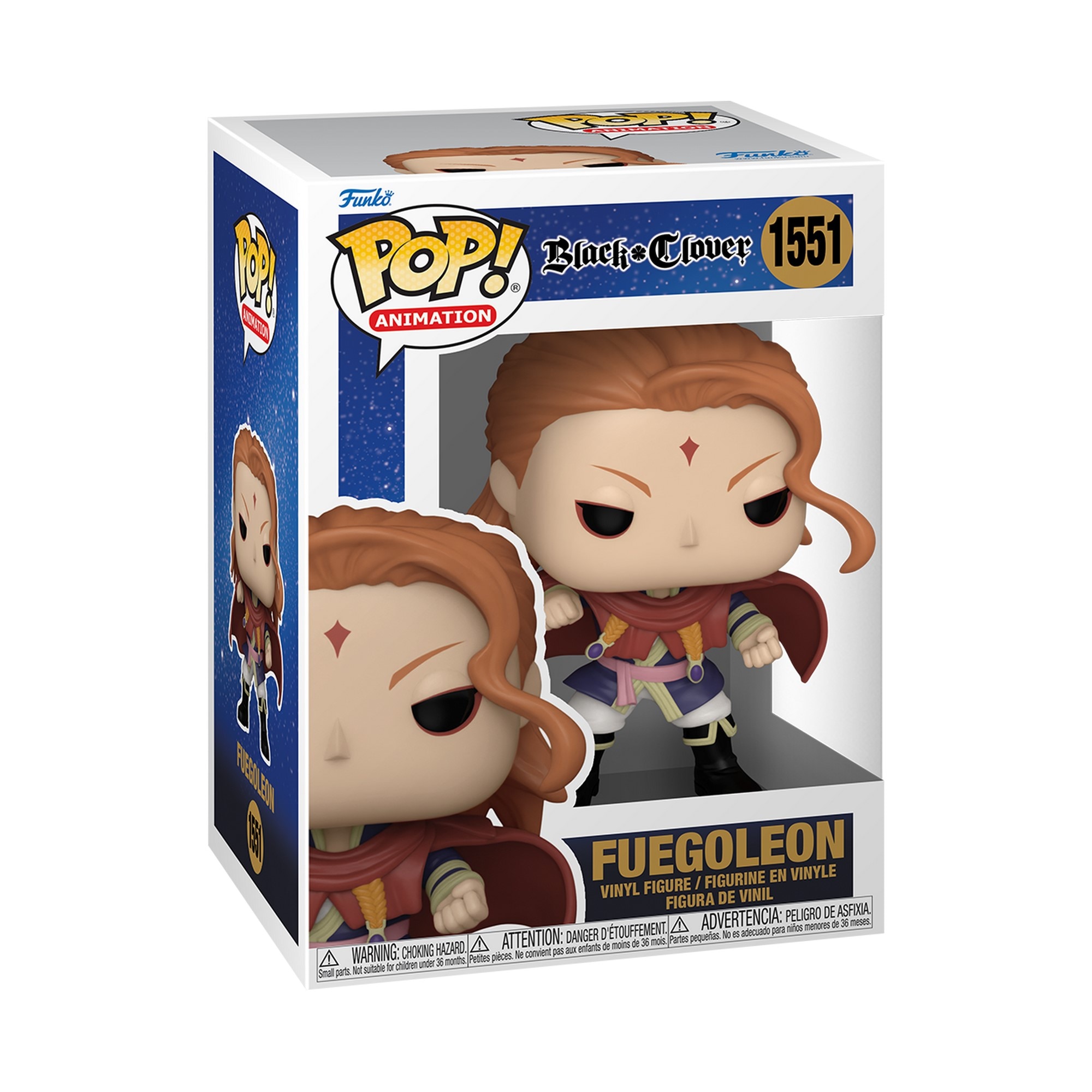 Figura Funko Pop Fuegoleon Black Clover 2