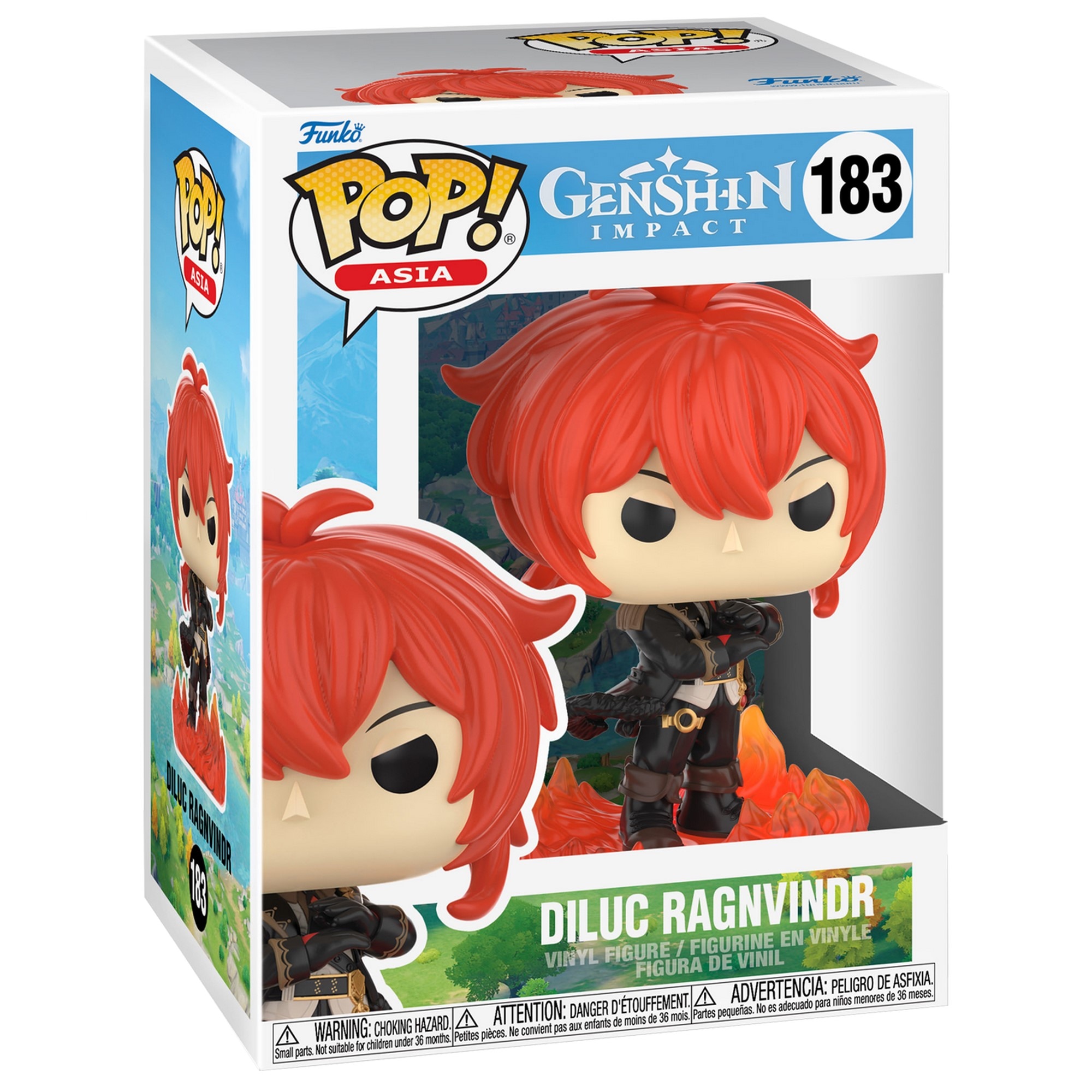 Figura Funko Pop Diluc Ragnvindr Genshin Impact 1