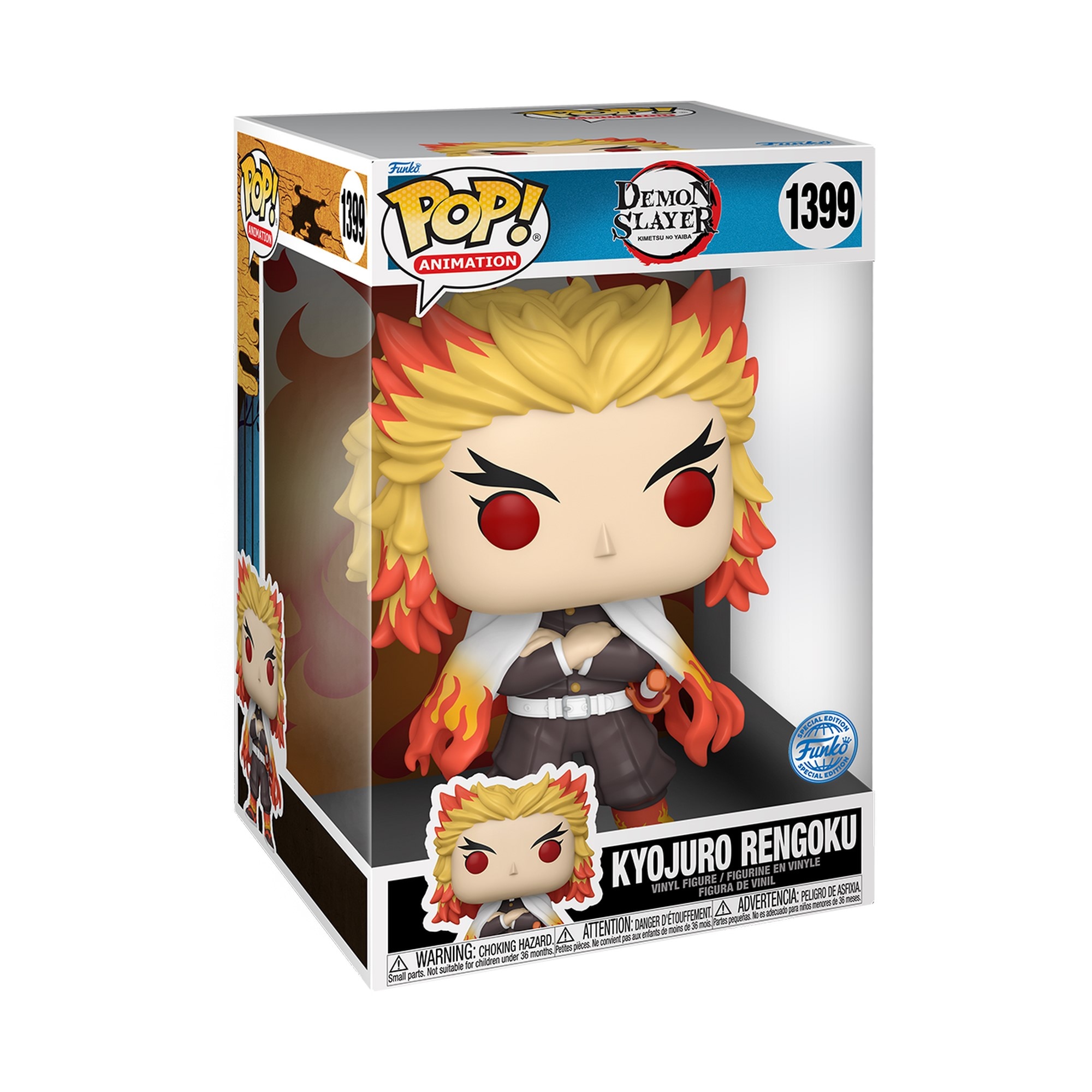 Figura Funko Pop 10" Rengoku Demon Slayer 2
