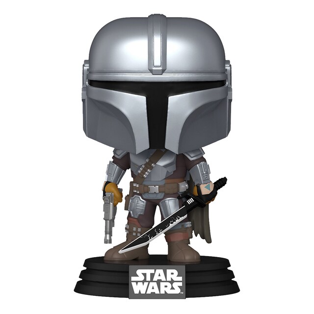 Imagen 0 de Figura Funko Pop Mandalorian con Darksaber El Mandaloriano Star Wars