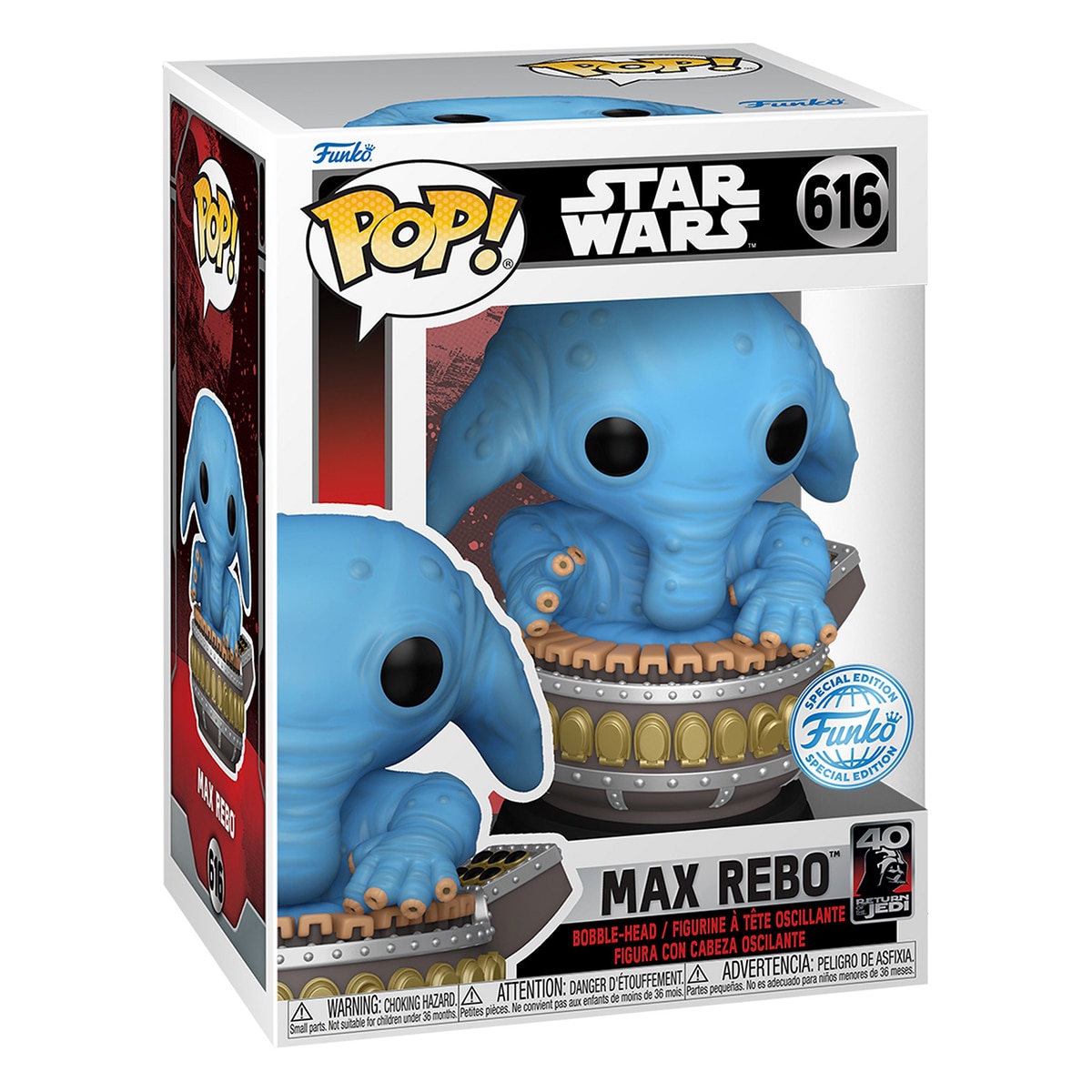 Figura Funko Pop Exc Max Rebo Star Wars 2