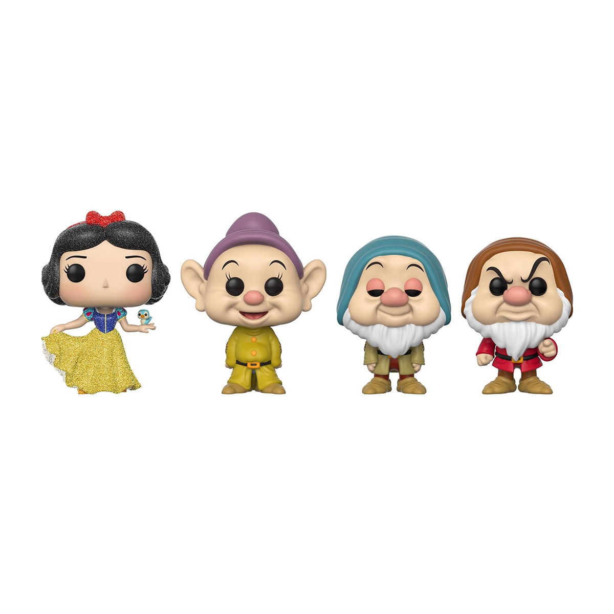 Figura Funko Pop 4 Pack Exc Branca de Neve Disney 1