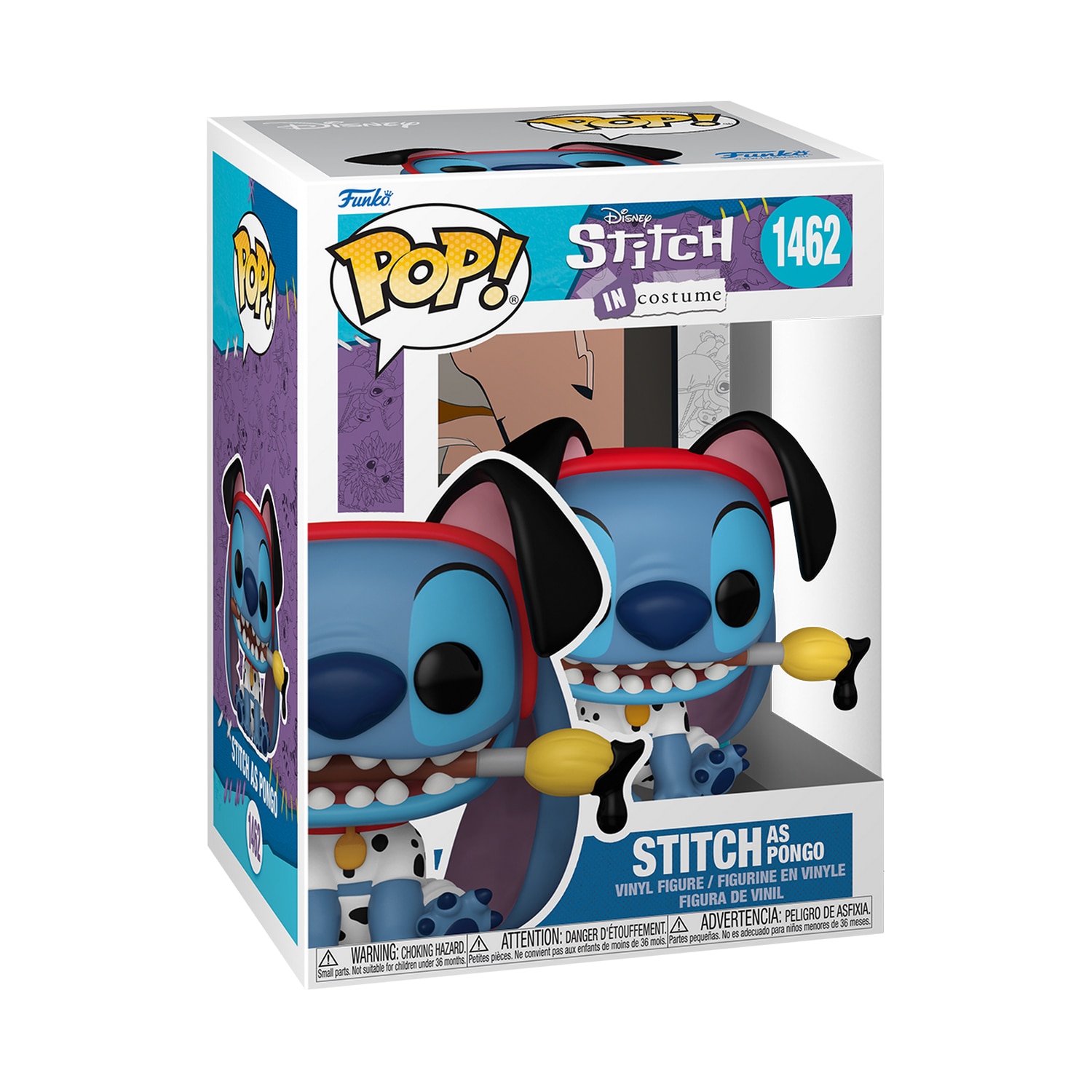 Figura Funko Pop Stitch as Pongo Lilo & Stitch Disney 2