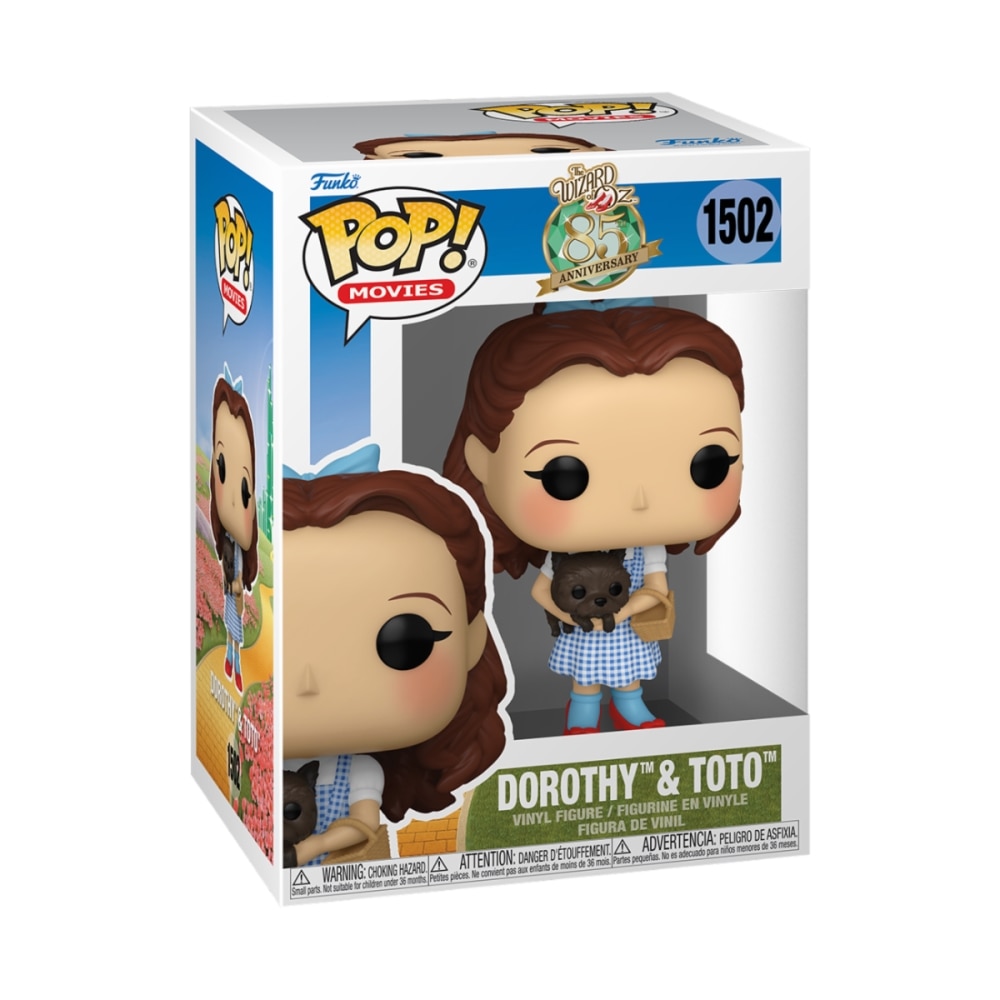 Figura Funko Pop Dorothy com Toto Feiticeiro de Oz 2