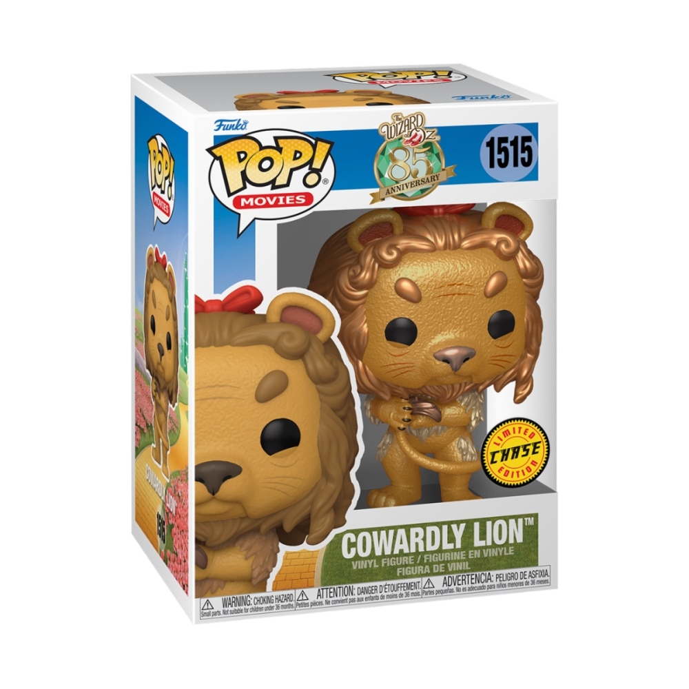 Figura Funko Pop Leão Cobarde Feiticeiro de Oz 4