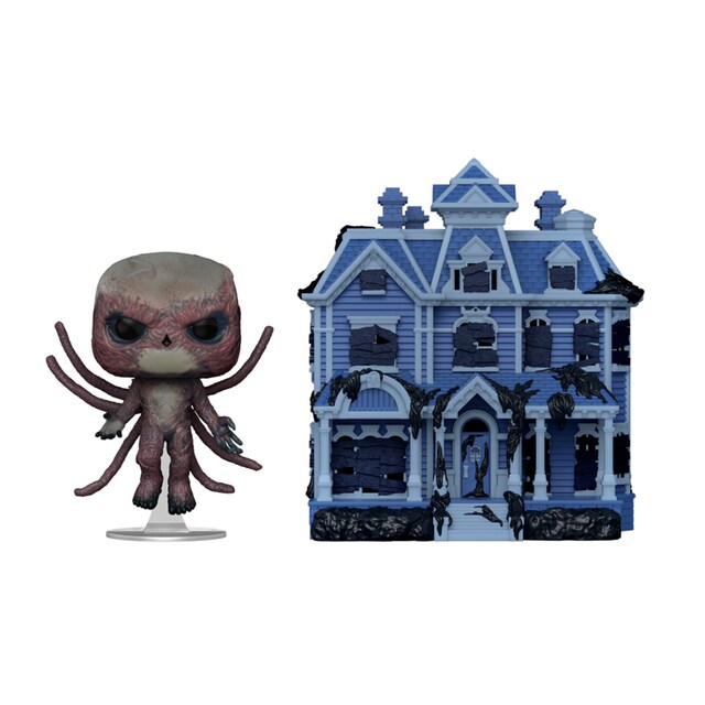 Figura Funko Pop Vecna y casa creel Stranger Things.