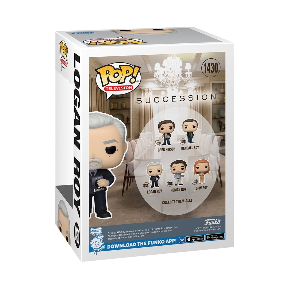 Figura Funko Pop Logan Roy Succession 3