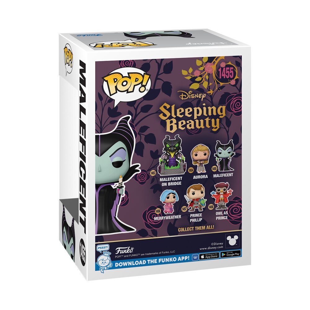 Figura Funko Pop Maléfica com Vela A Bela Adormecida Disney 3