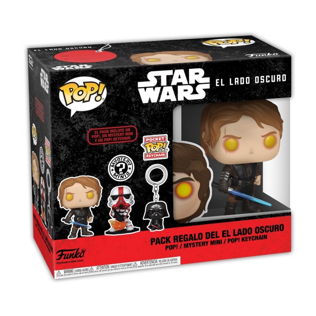Tripack Dark Side Star Wars Funko 1
