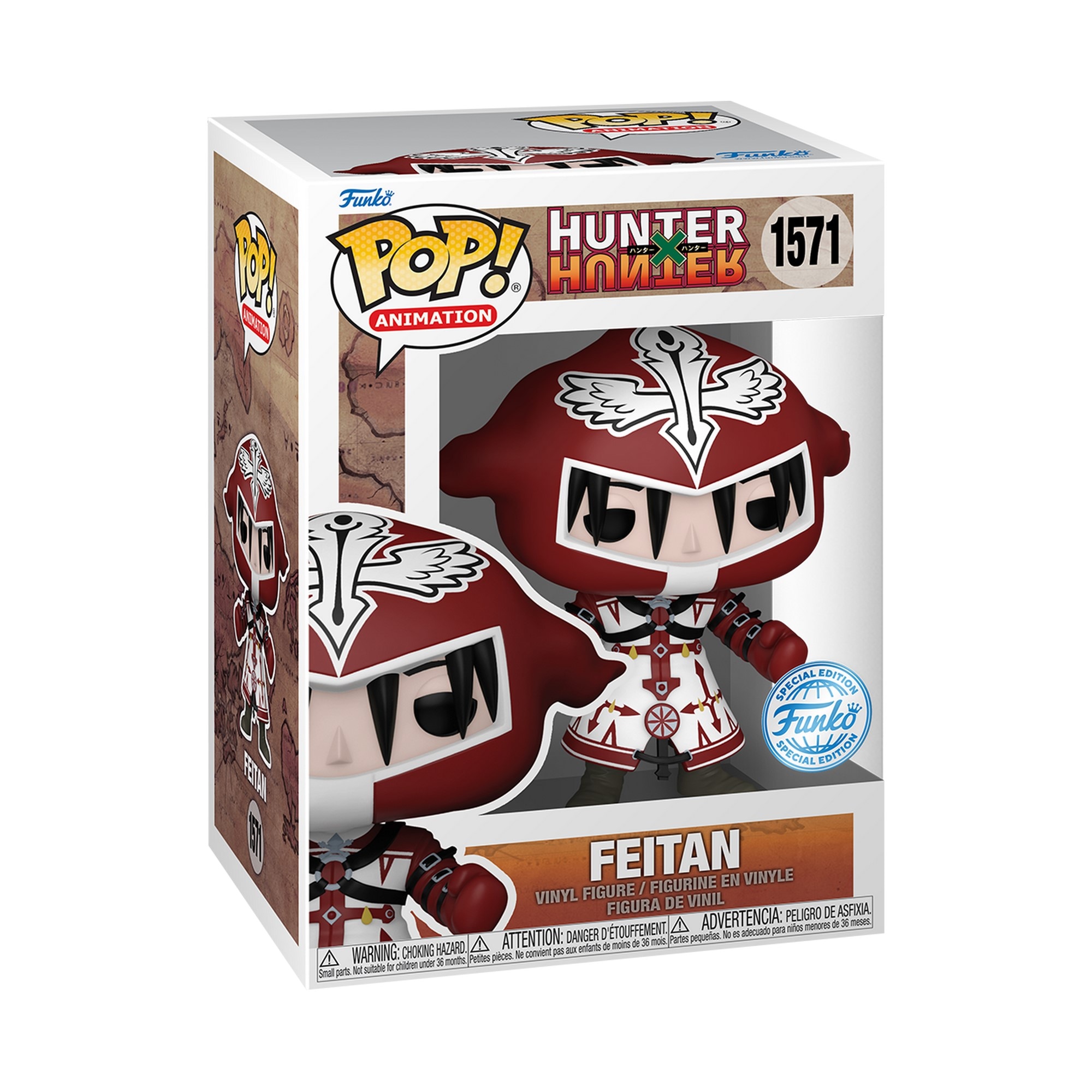 Figura Funko Pop Exc Feitan (Pain Packer) Hunter X Hunter 2