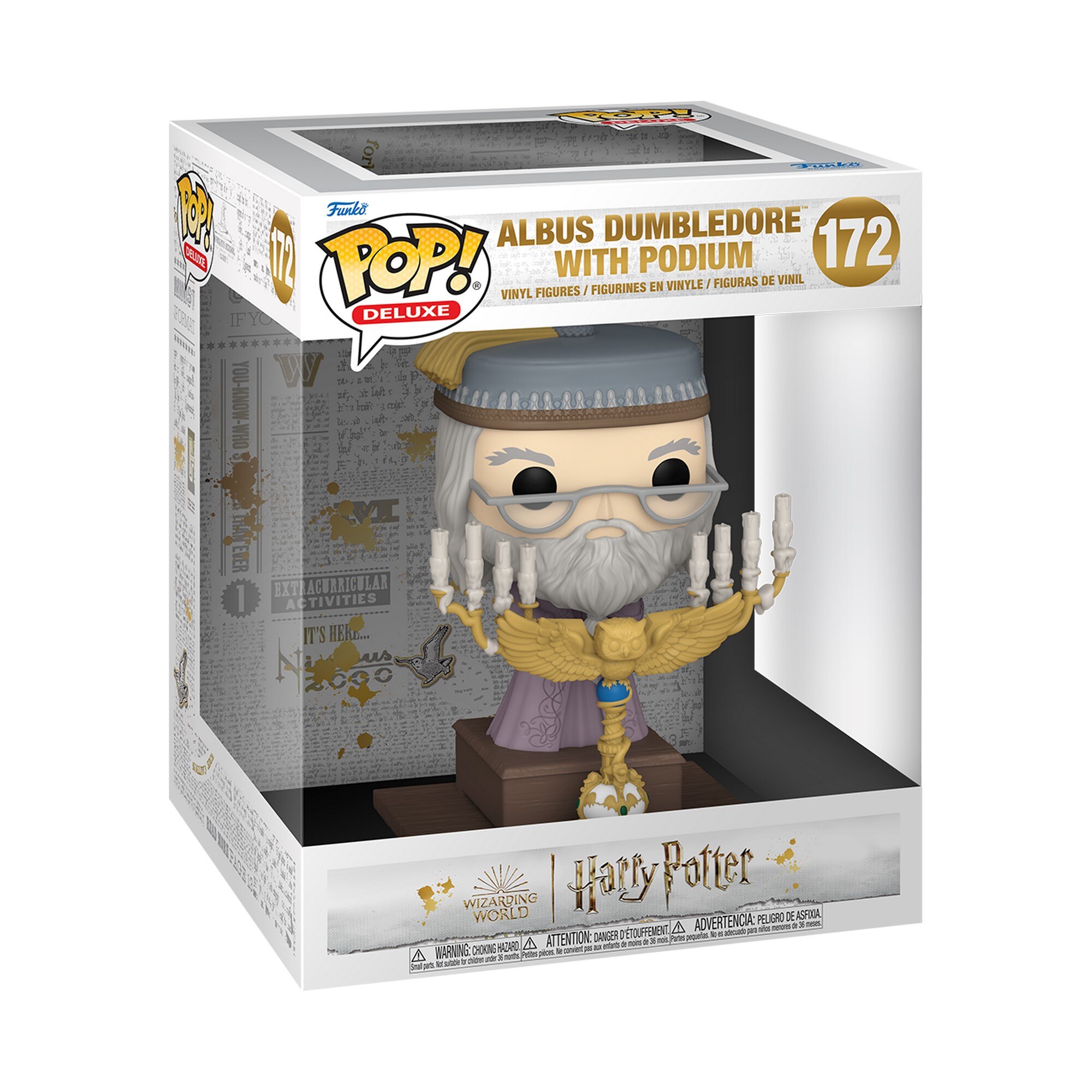 Figura Funko Pop Deluxe Dumbledore Podium Harry Potter 2
