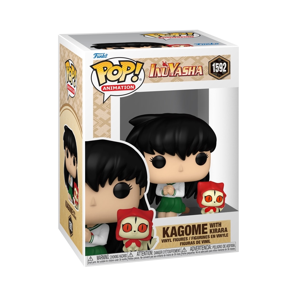 Figura Funko Pop 9 cm Kagome com Kirara Inuyasha 2