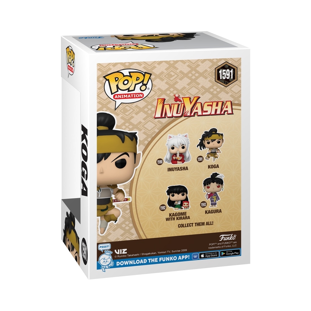 Figura Funko Pop 9 cm Koga Inuyasha 3