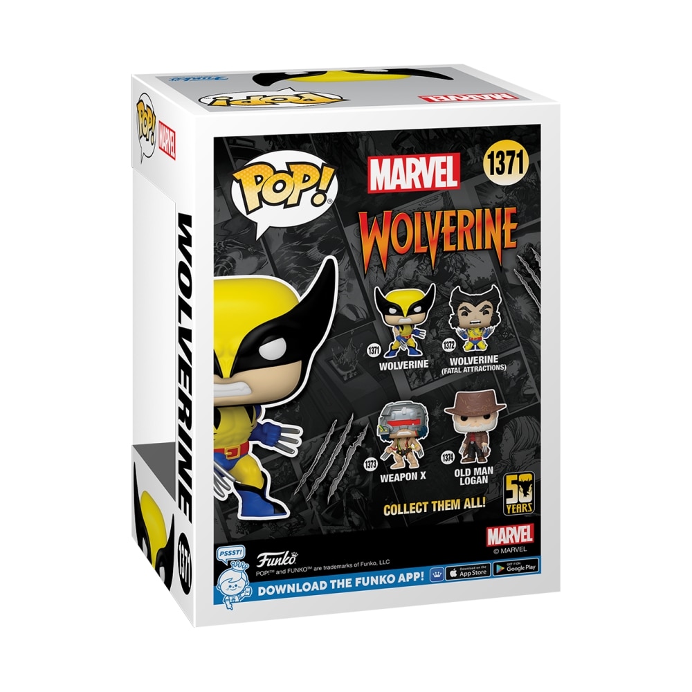Figura Funko Pop Lobezno Fato Clássico Marvel 3
