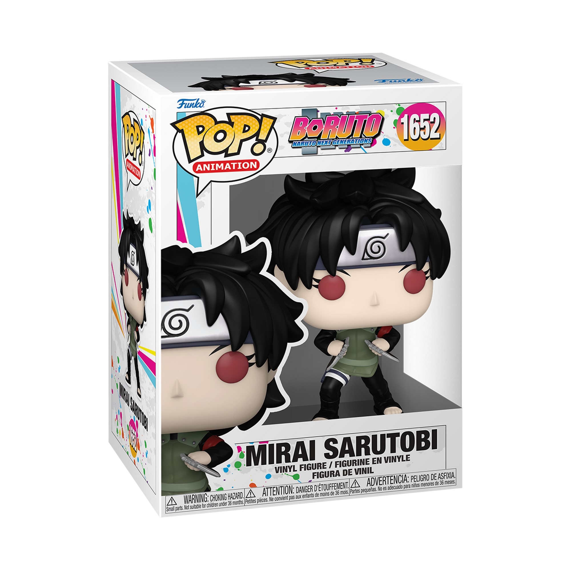 Figura Funko Pop Mirai Sarutobi Naruto Boruto 2