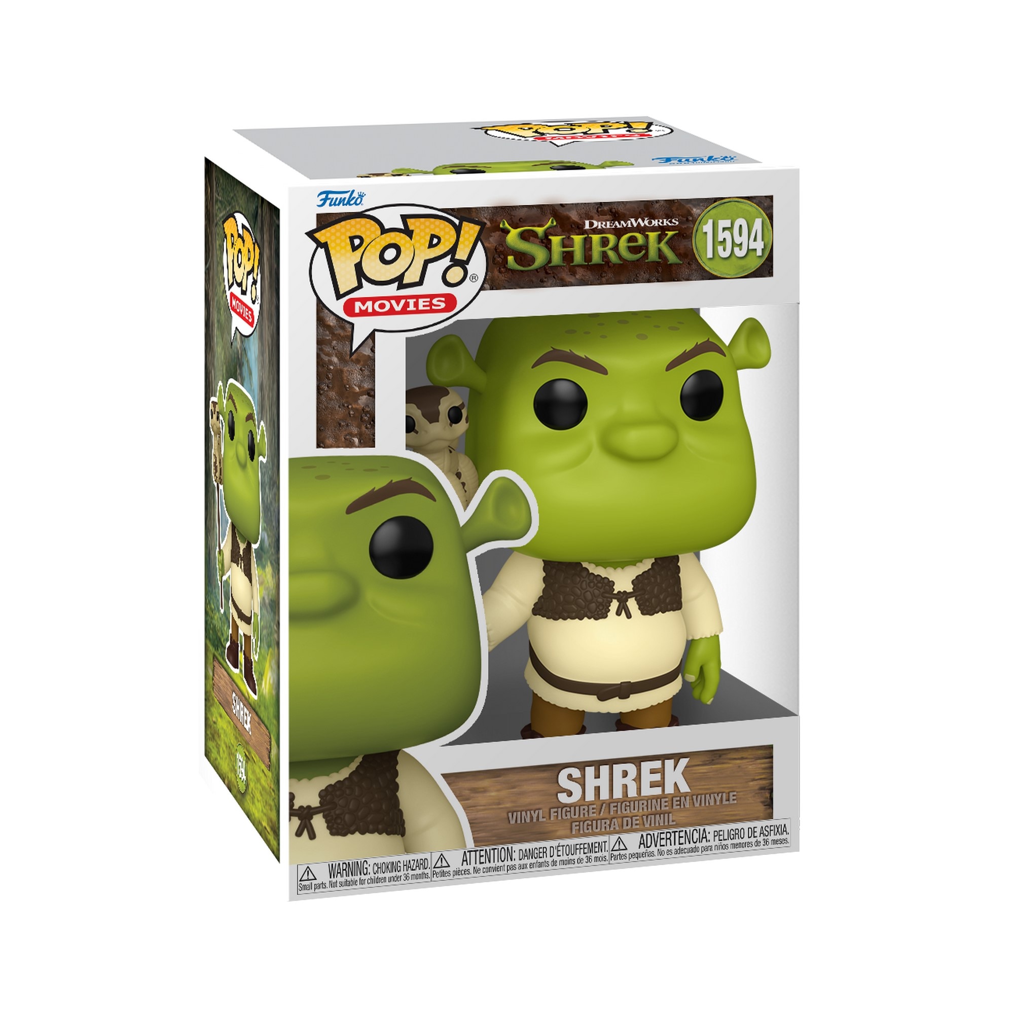 Figura Funko Pop Shrek con Snake Shrek 2