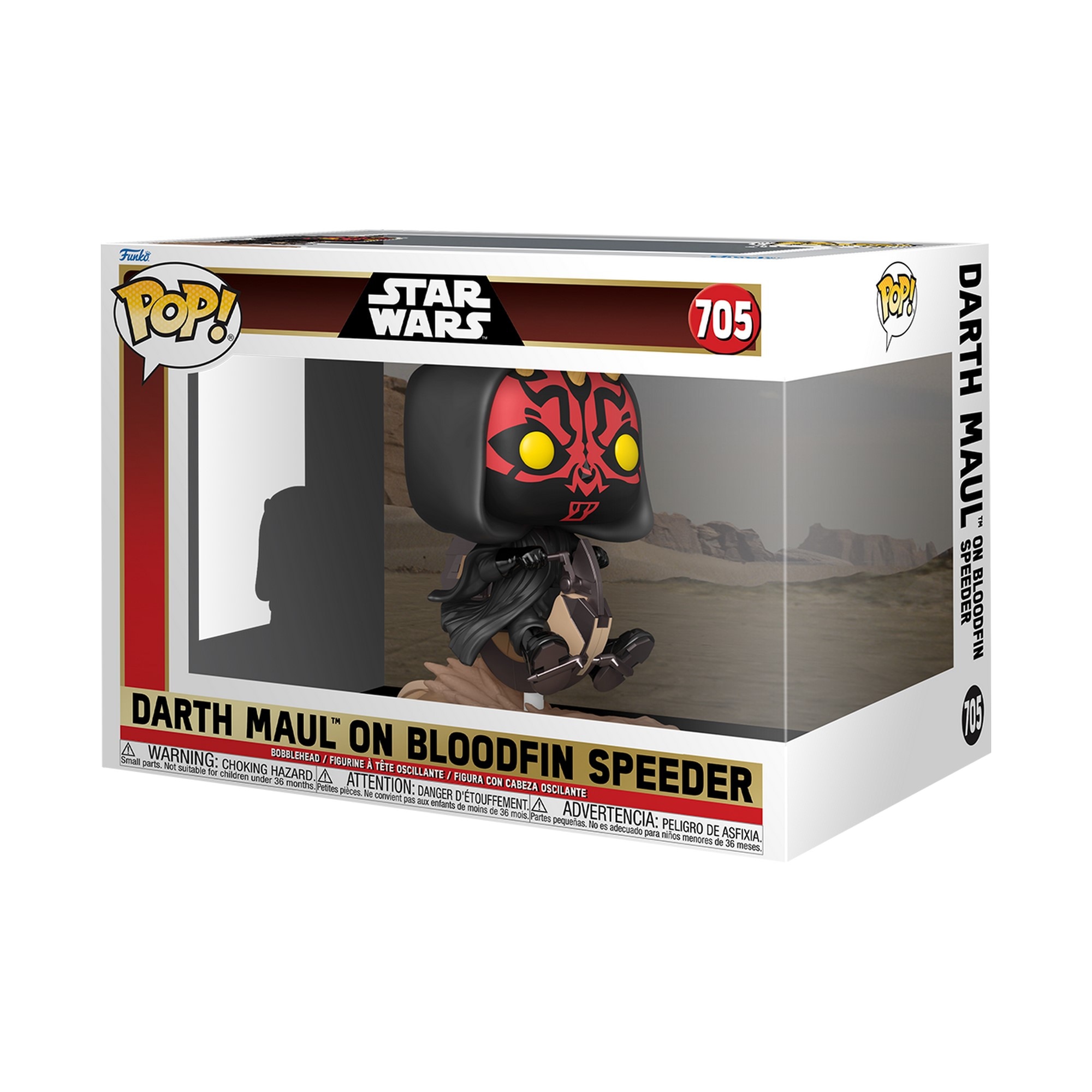 Figura Funko Pop Ride (Deluxe) DM on Bloodfin Star Wars 2