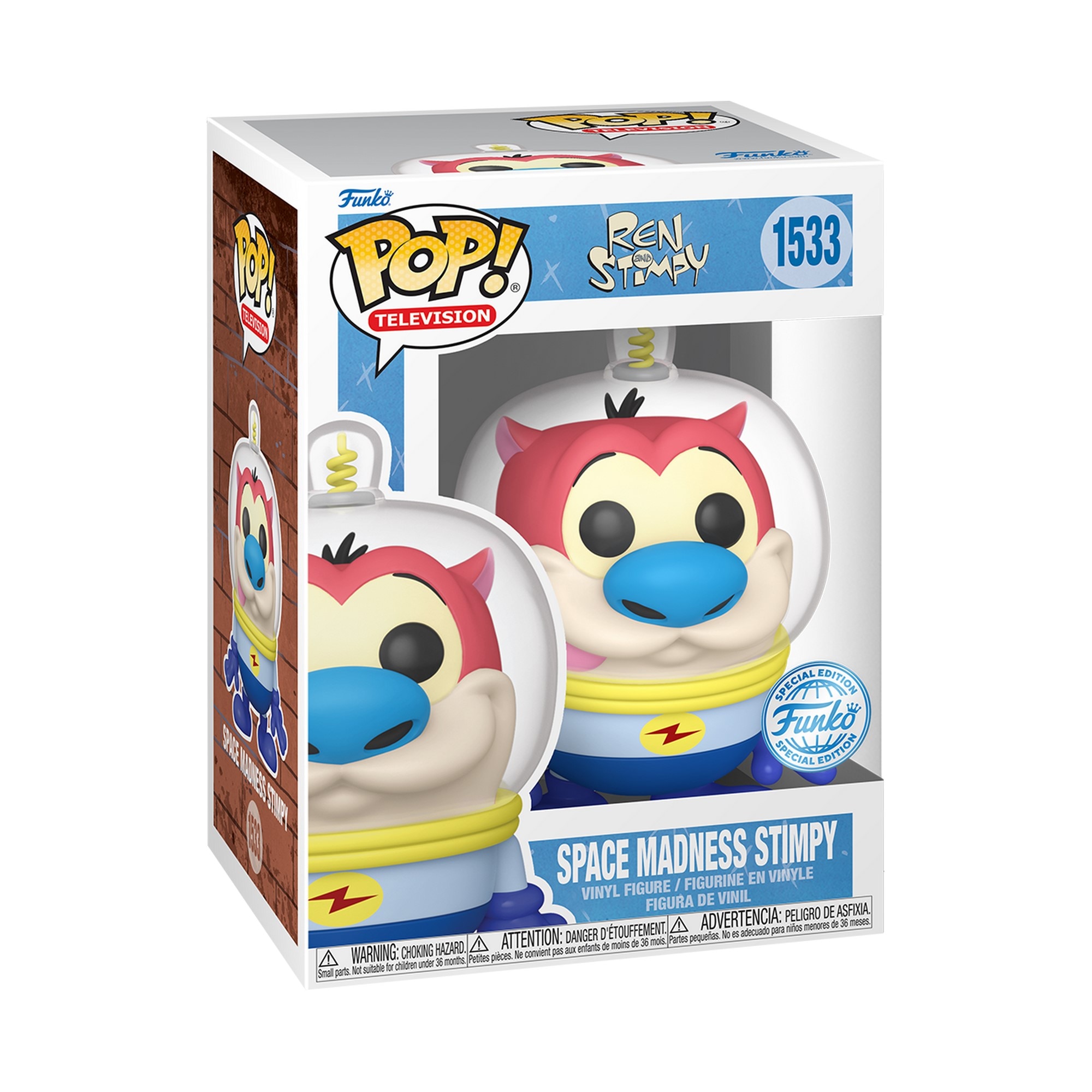Figura Funko Pop Stimpy (Space Suit) Nickelodeon Slime 2