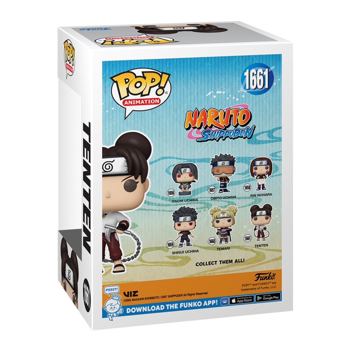 Figura Funko Pop 9 cm Tenten Nunchaku Naruto 3