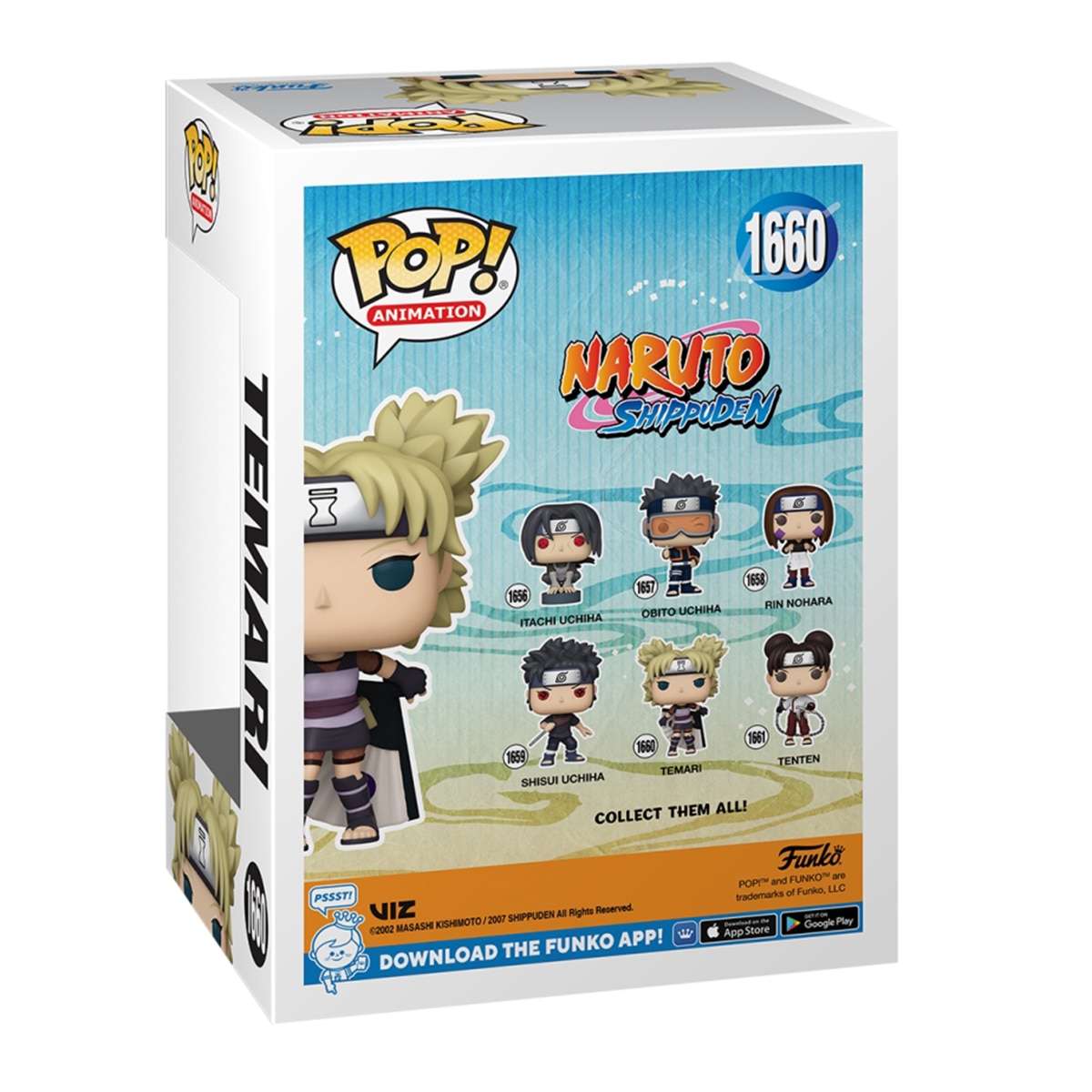 Figura Funko Pop 9 cm Temari Abanico Naruto 3