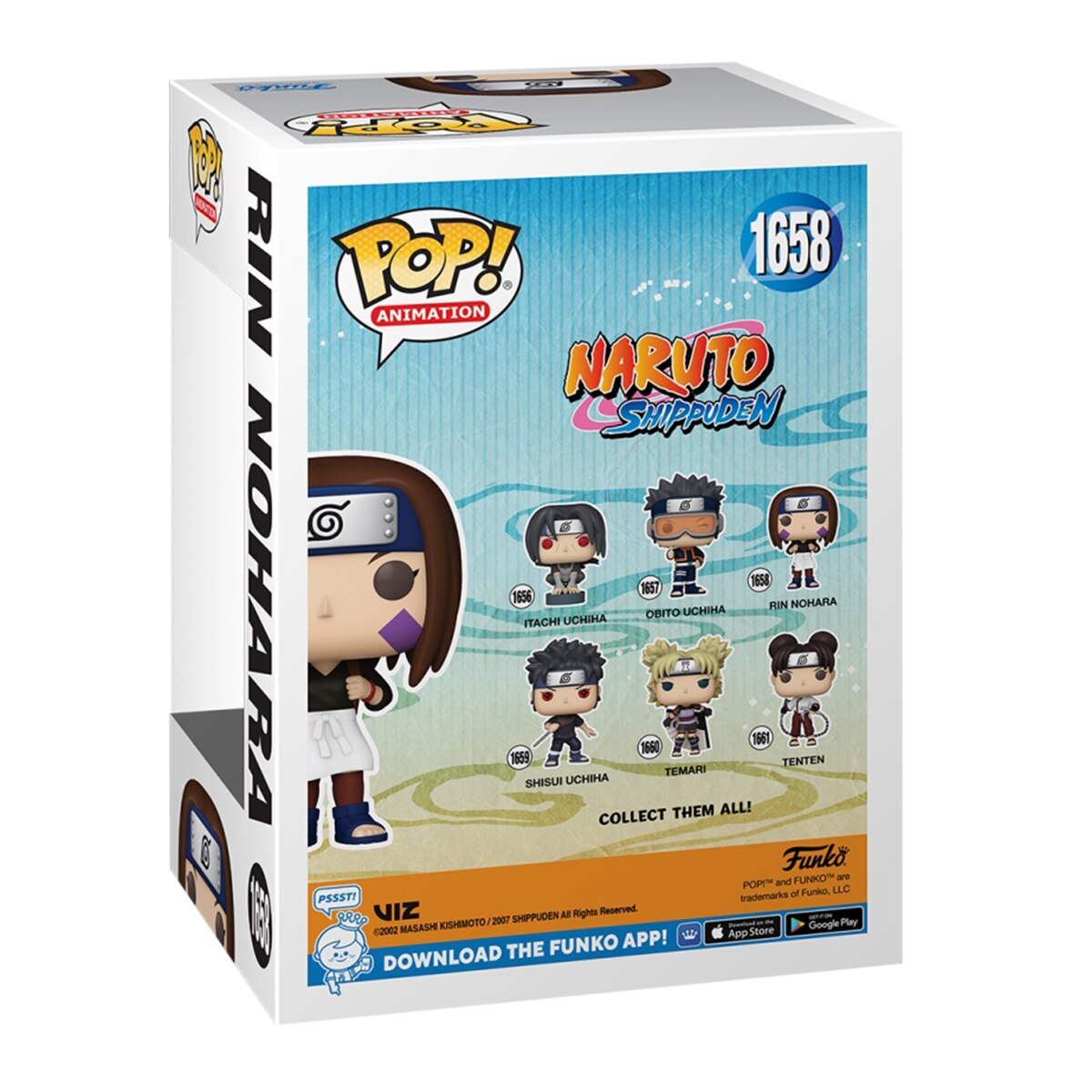 Figura Funko Pop 9 cm Rin Nohara Naruto 3