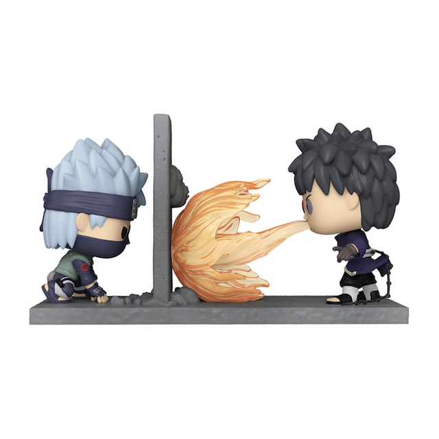 Figura Funko Pop 9 cm Obito vs Kakashi Naruto.