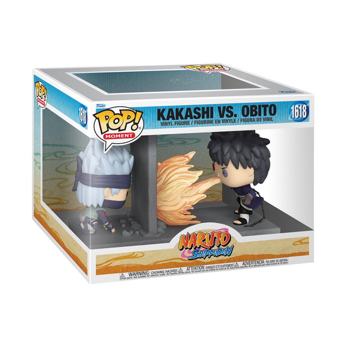 Figura Funko Pop 9 cm Obito vs Kakashi Naruto 2