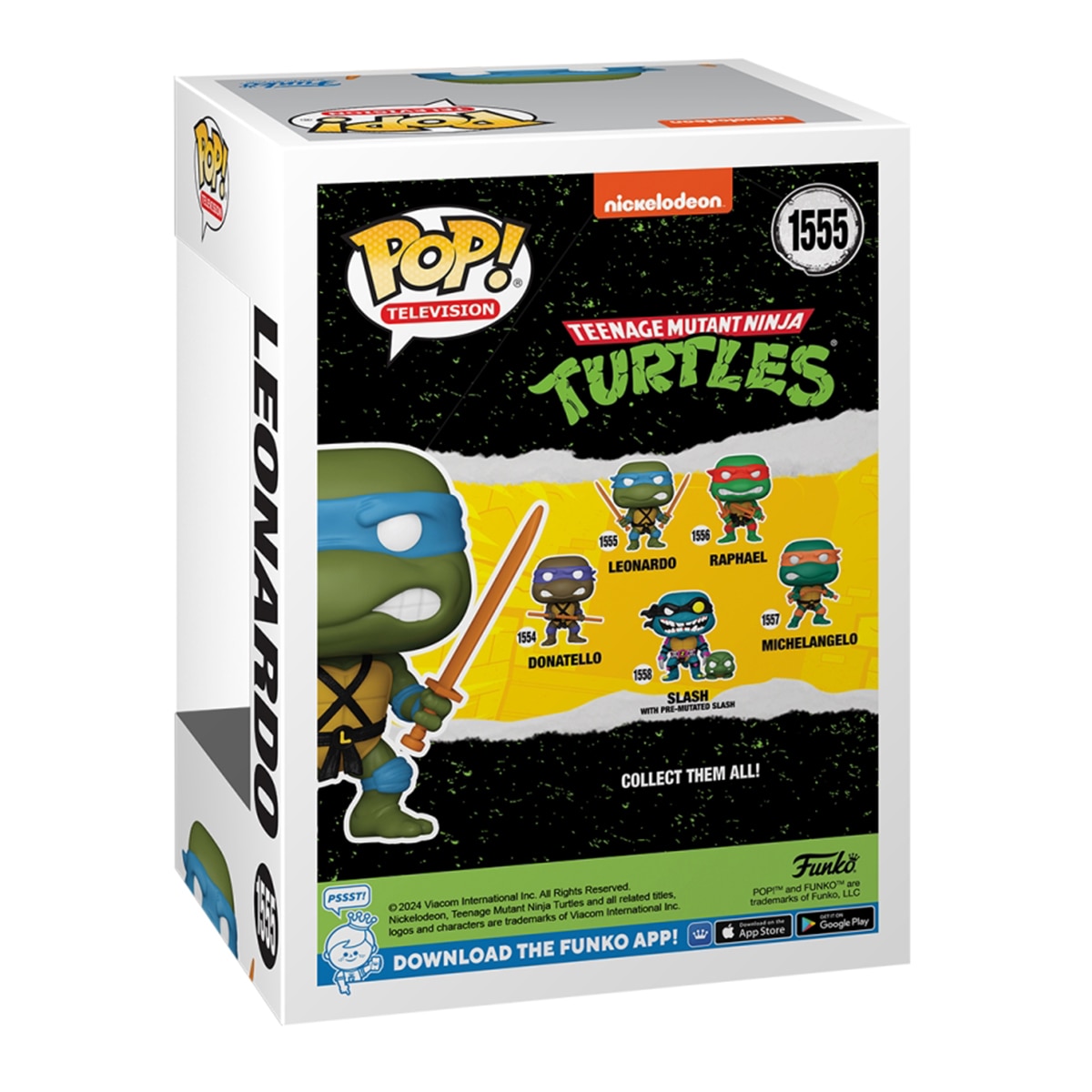 Figura Funko Pop 9 cm Leonardo Tortugas Ninja 3