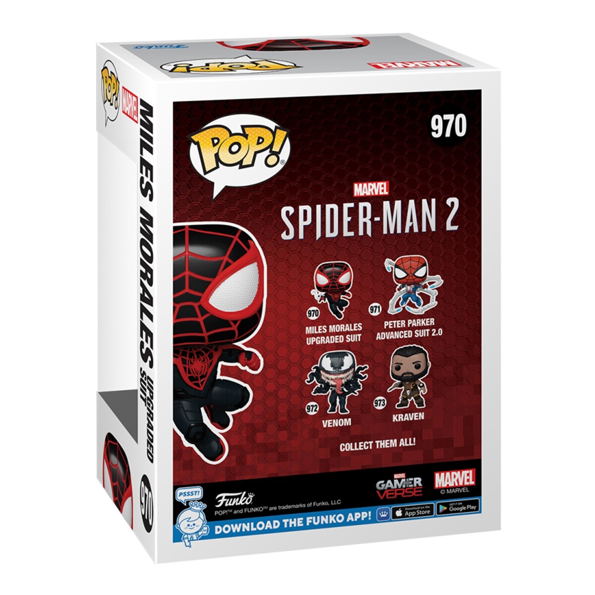 Figura Funko Pop cm Miles Morales Videojuego Spiderman