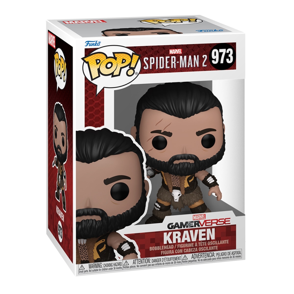 Figura Funko Pop 9 cm Kraven VideoJogo Spiderman 2 Universo Marvel 2