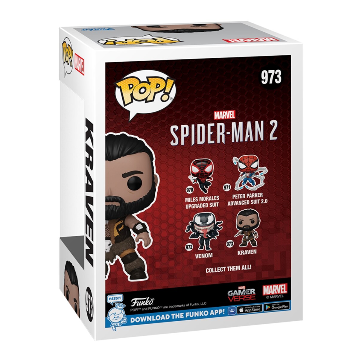 Figura Funko Pop 9 cm Kraven Videojuego Spiderman 2 Universo Marvel 3