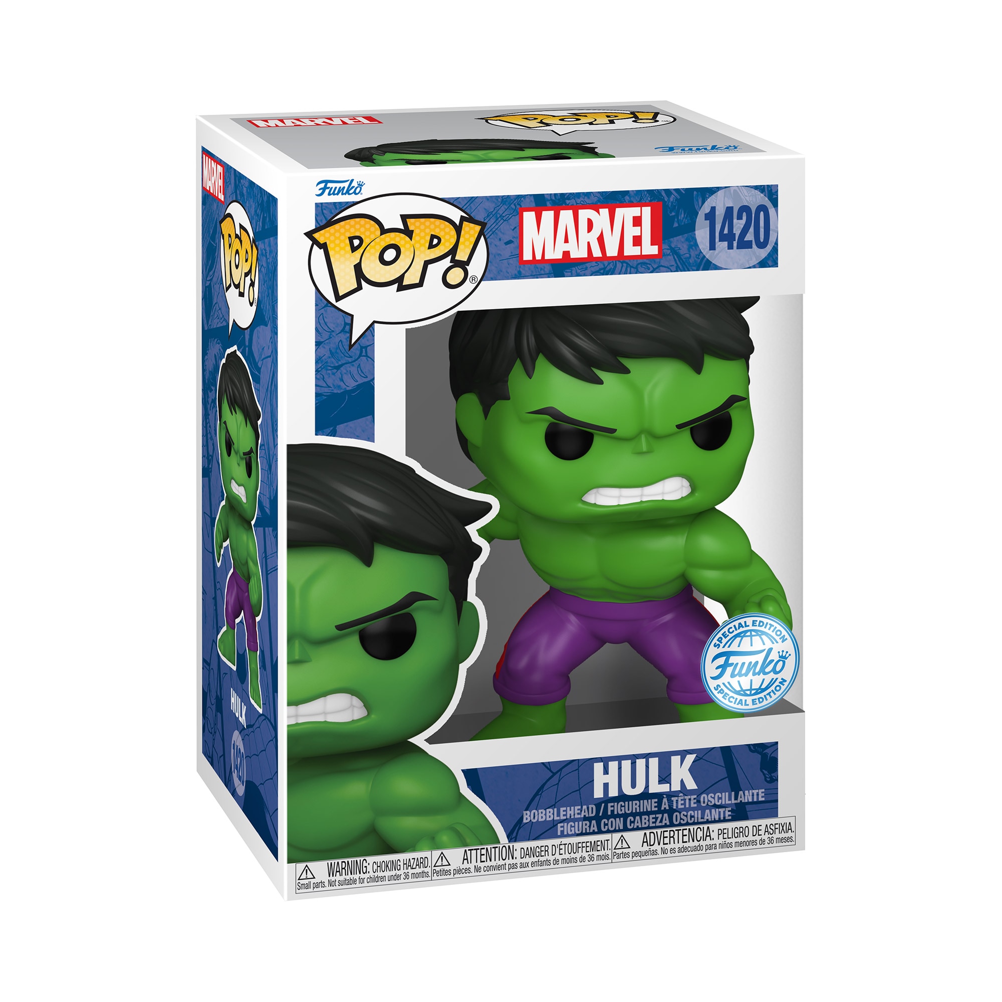 Figura Funko Pop Hulk Marvel 2