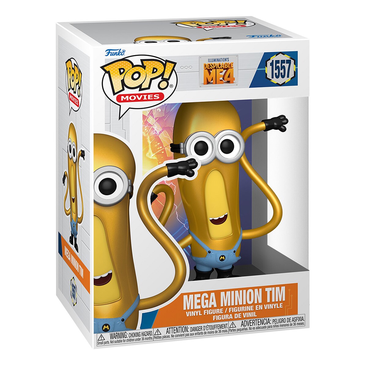 Figura Funko Pop Super Tim Minions Despicable Me 4 2