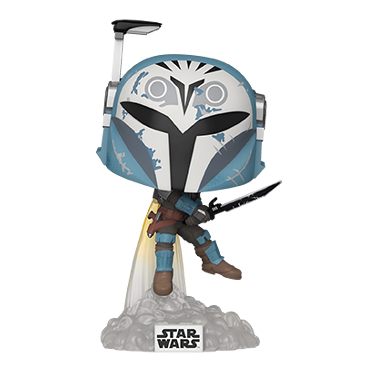 Funko - Figura Funko Pop Bokatan Darksaber? & Jet Star Wars The Mandalorian