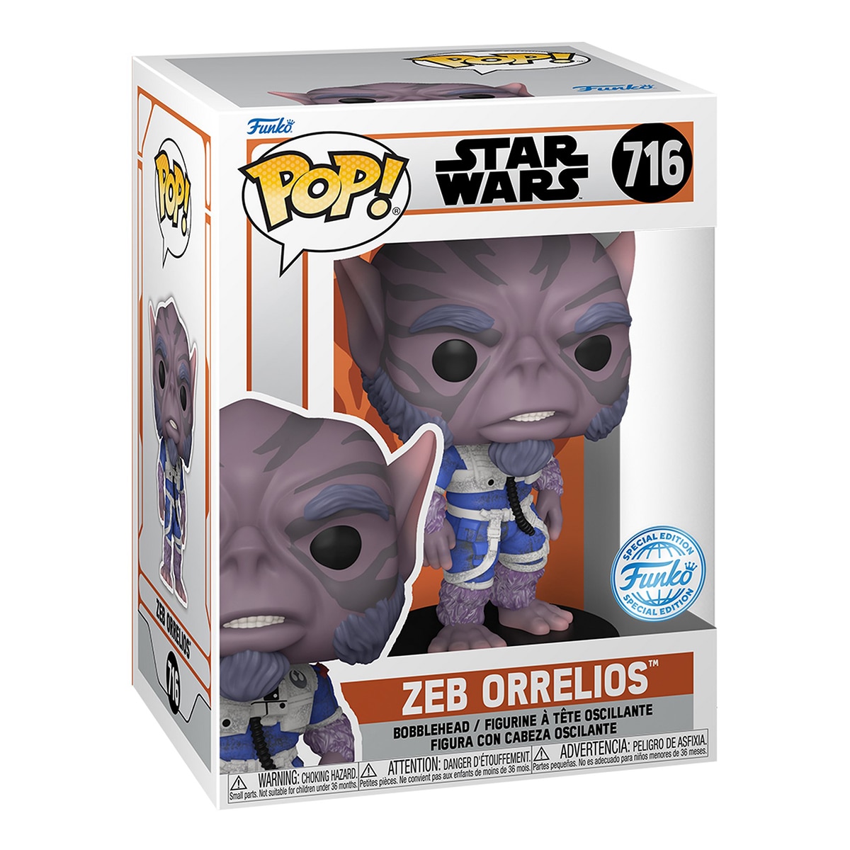 Figura Funko Pop Zeb Orrelios Star Wars The Mandalorian 2