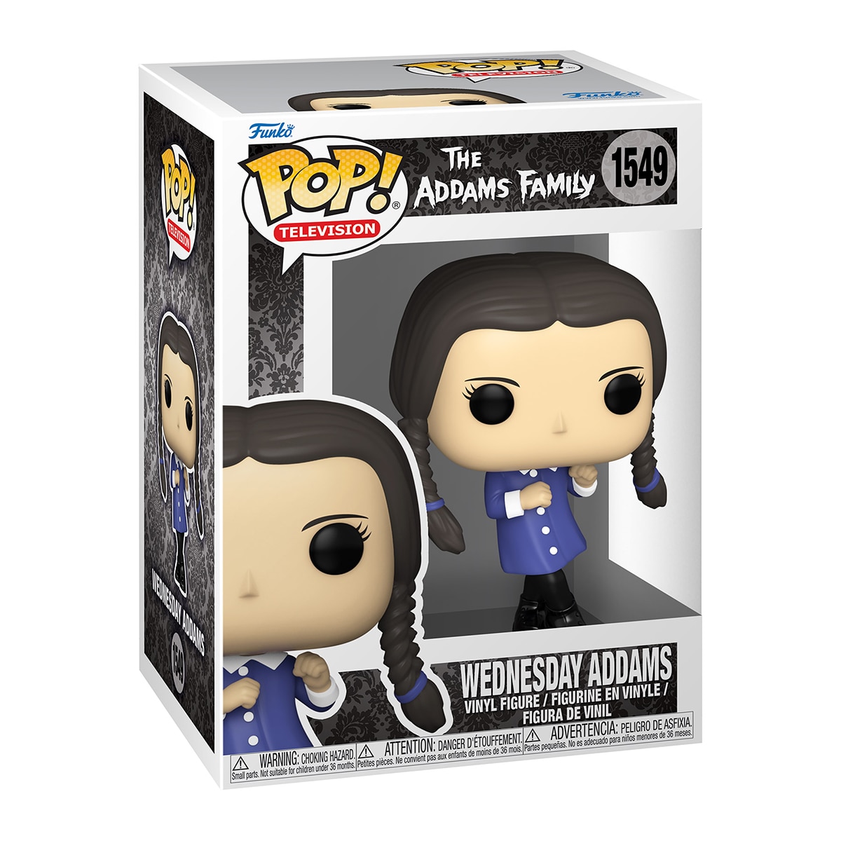 Figura Funko Pop Wednesday Addams - A Família Addams 2