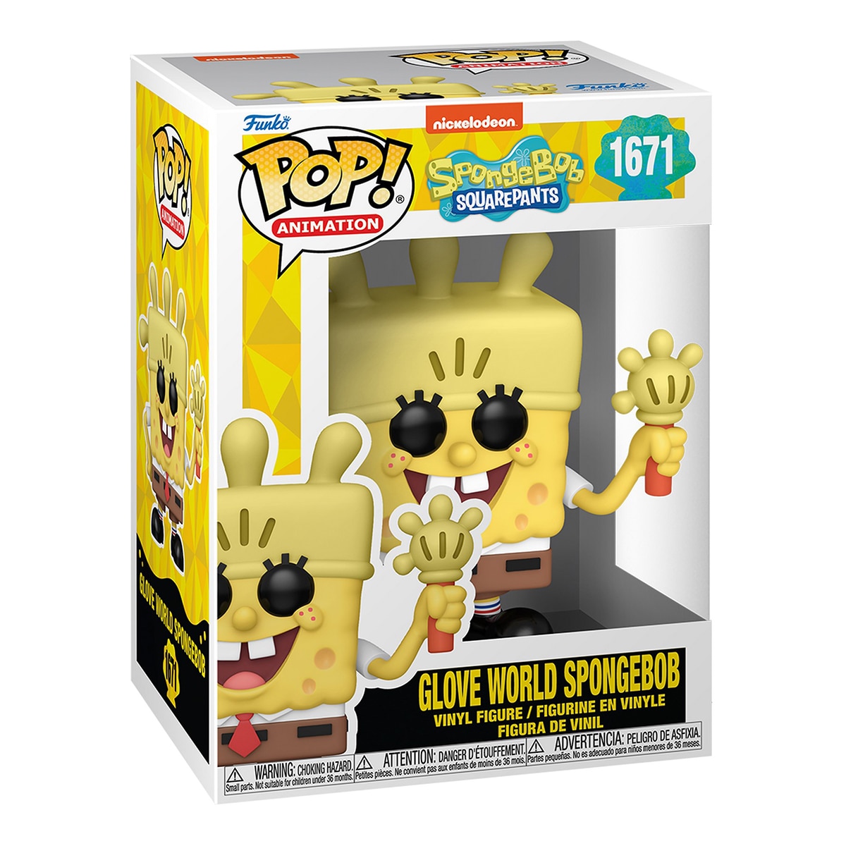 Figura Funko Pop 9 cm Bob Esponja Luva 2