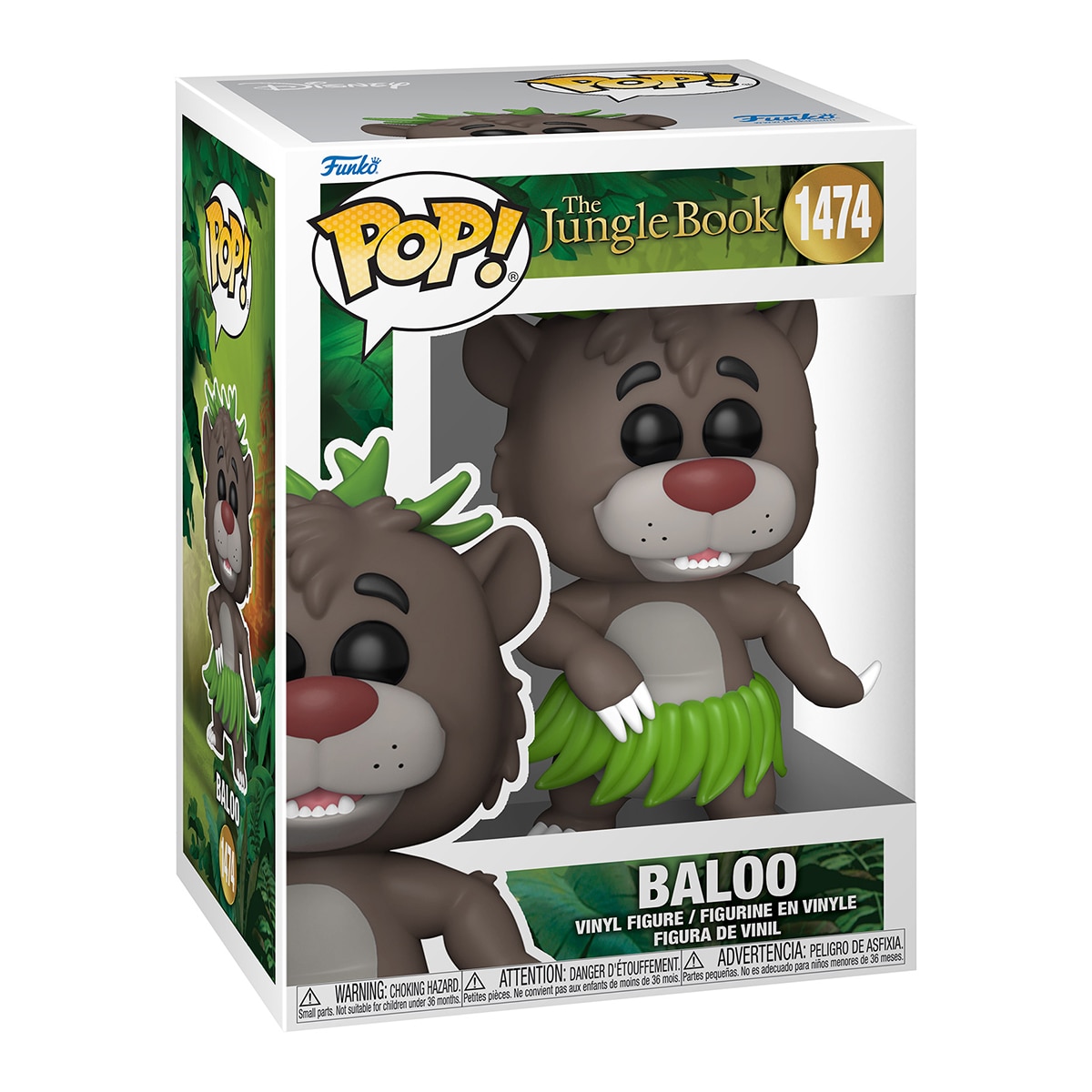 Figura Funko Pop Baloo - Disney - O Livro da Selva 2