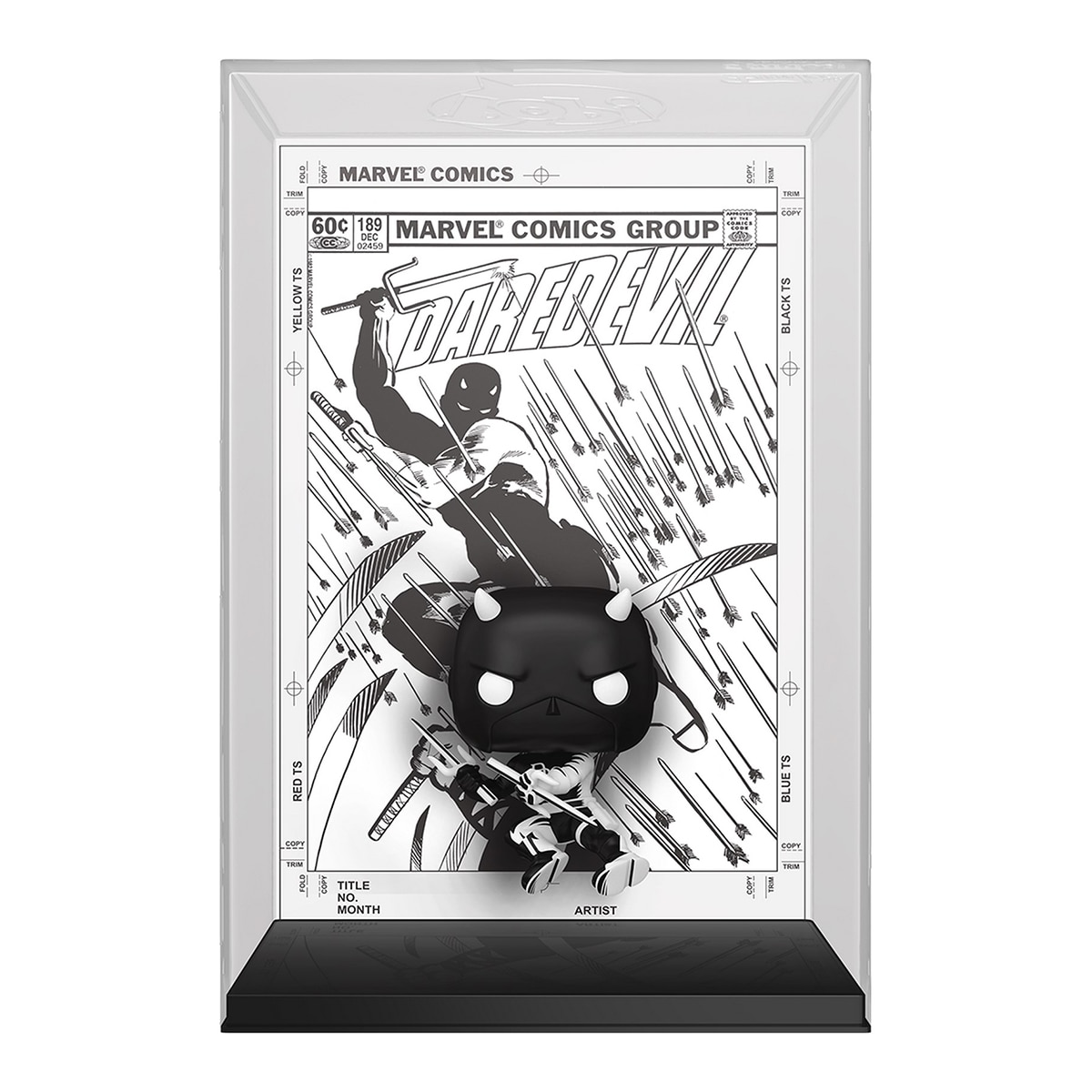 Funko - Funko Pop Comic Cover Dare Devil Marvel Dare Devil
