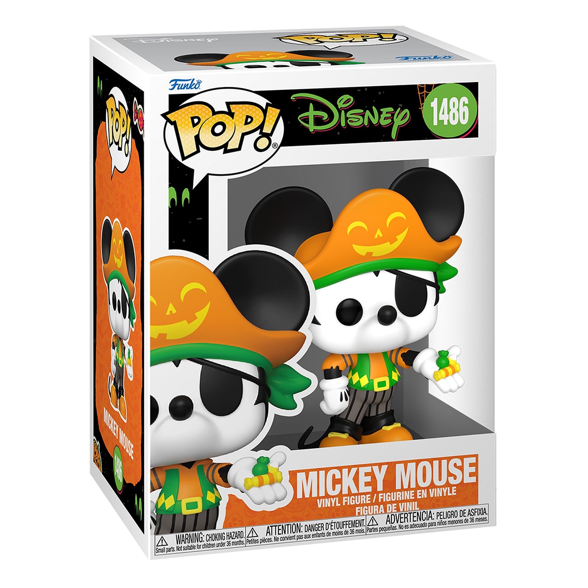 Figura Funko Pop Pirate Mickey Halloween Disney 2