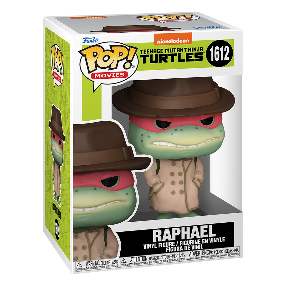Figura Funko Pop Raphael com Coat & Hat Tortugas Ninja Tmnt (1990) 2