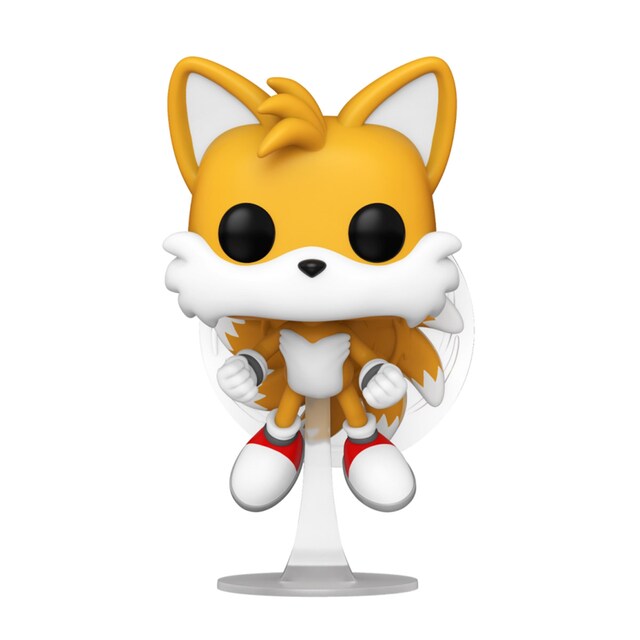 Figura Funko Pop Tails volando Sonic.