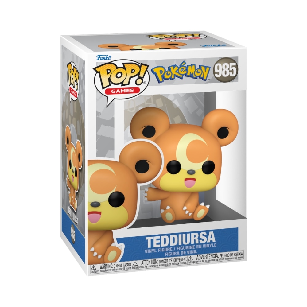 Figura Funko Pop Teddiursa Pokemon 2