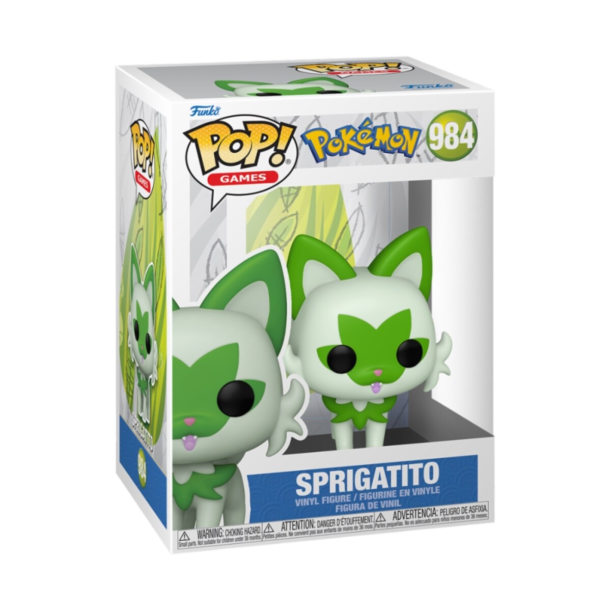 Figura Funko Pop Sprigatito Pokemon · Funko · El Corte Inglés
