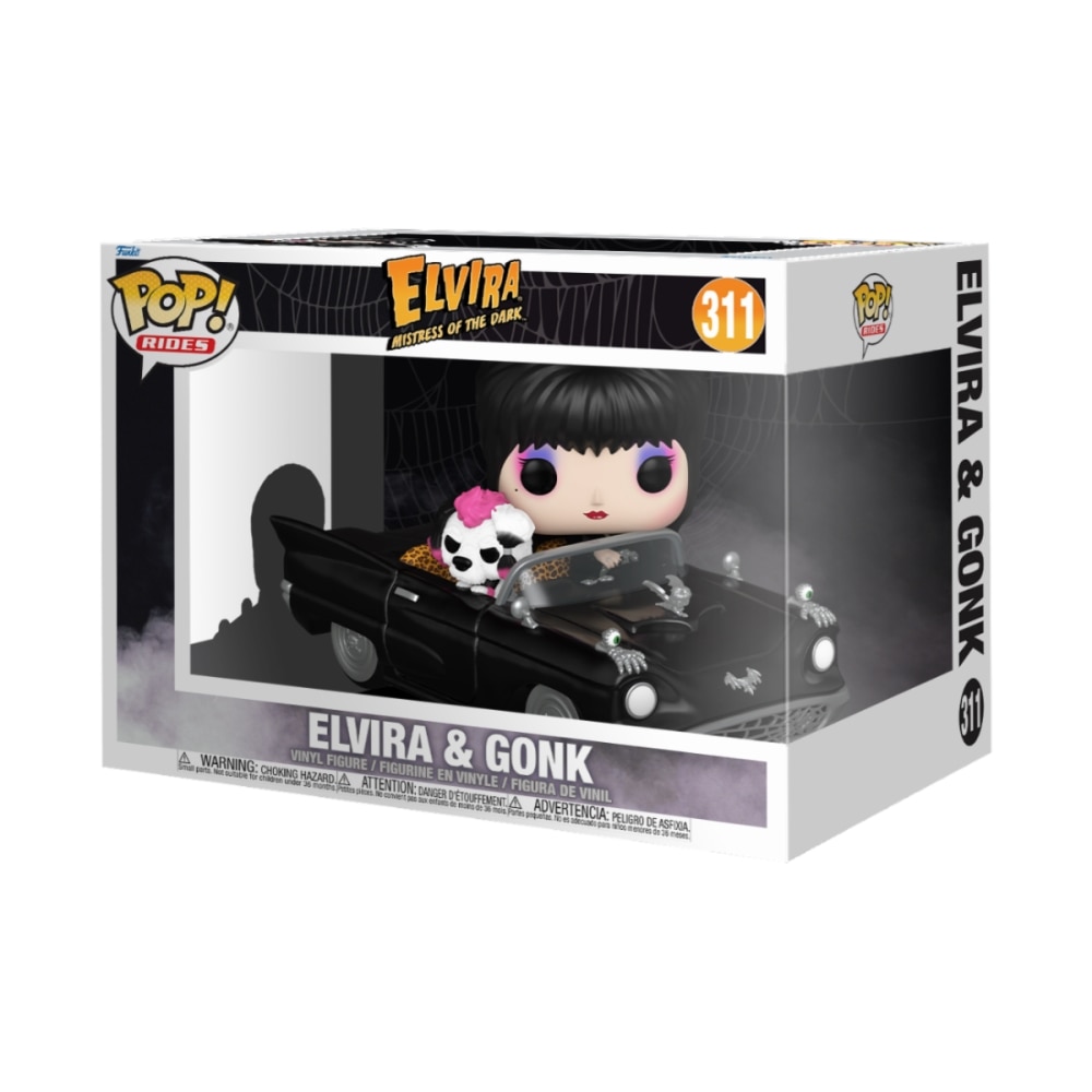 Figura Funko Pop Ride Elvira coche macabro Elvira 2