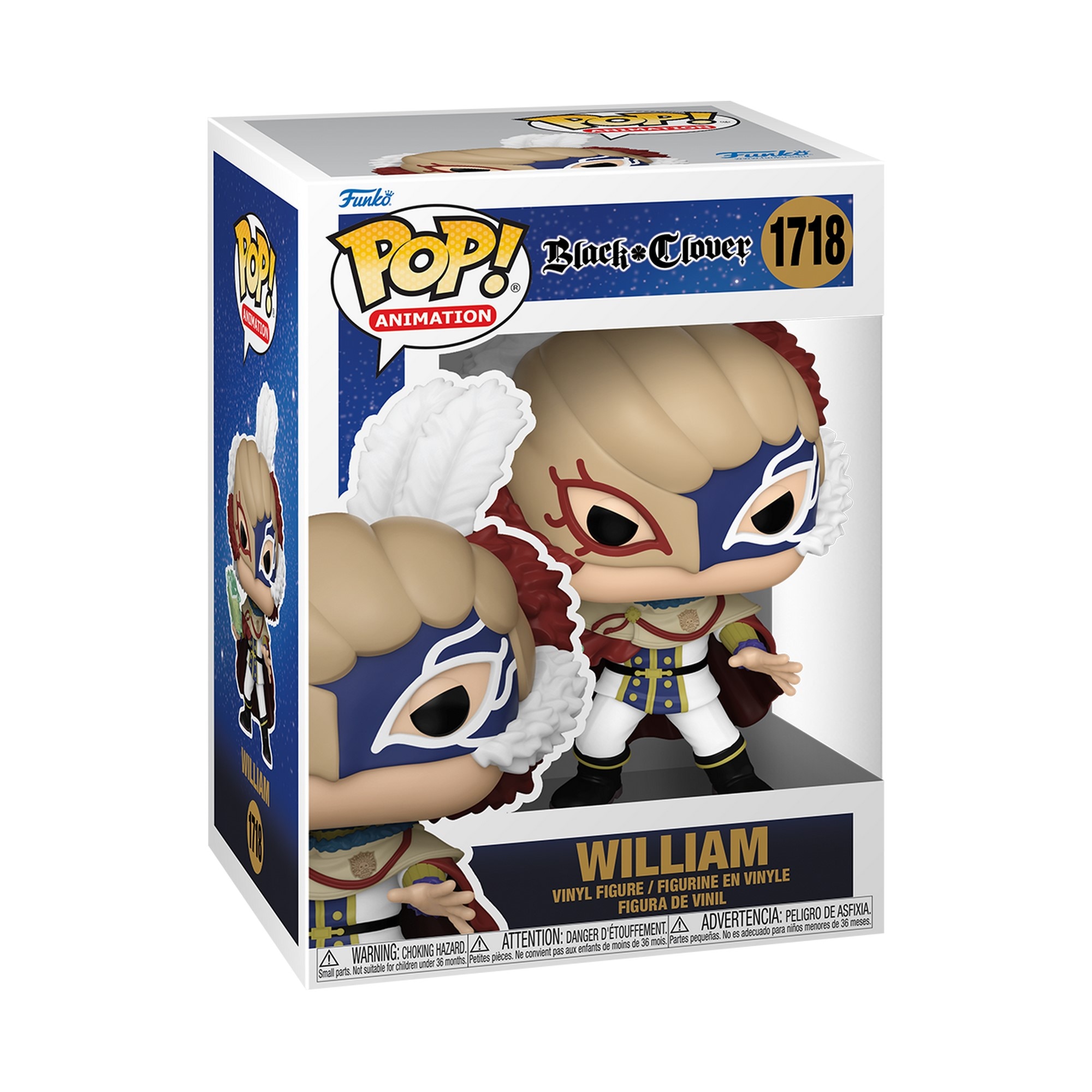 Figura Funko Pop William Black Clover 2