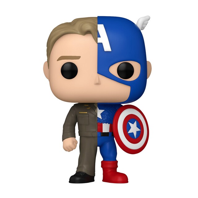 Figura Funko Pop Capitan Steve Rogers Marvel Capitan America.