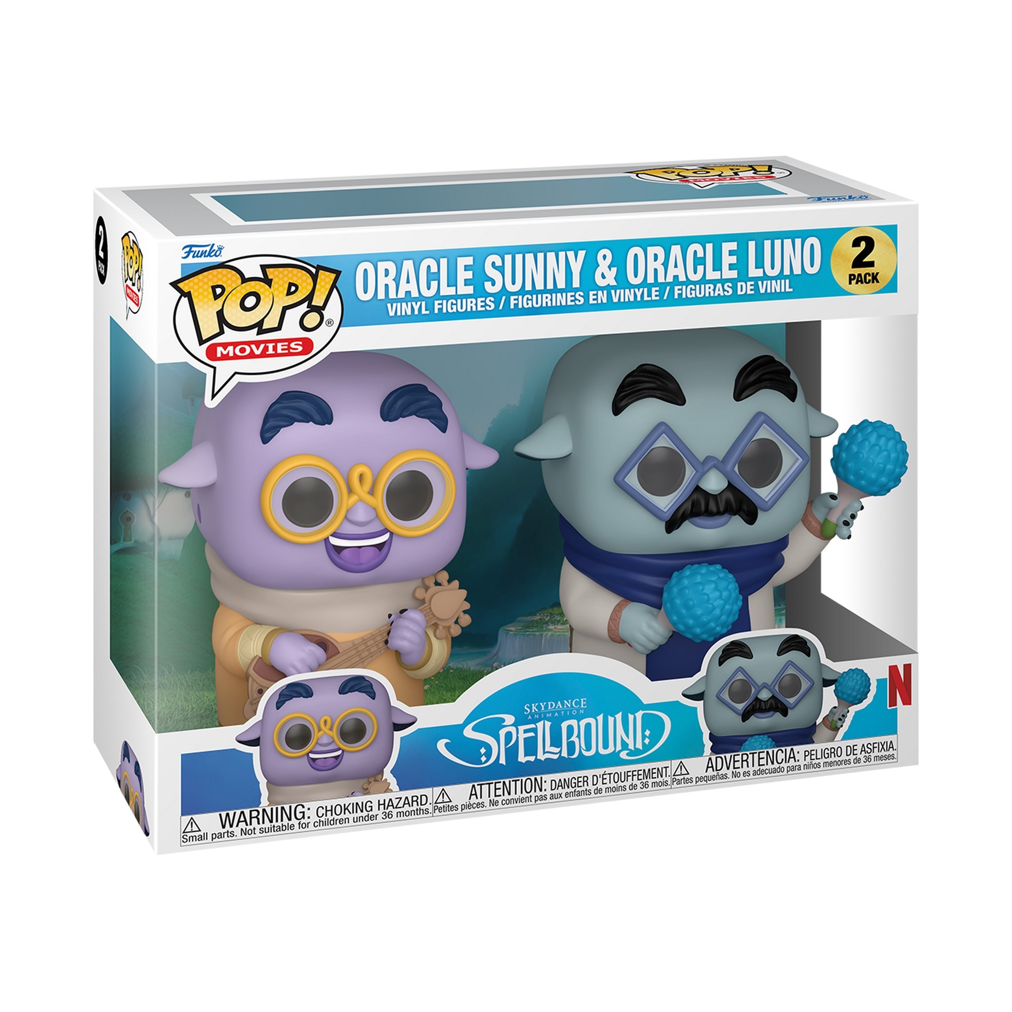 Figura Funko Pop 2-Pack Oracle Sunny & Luno Spellbound 2