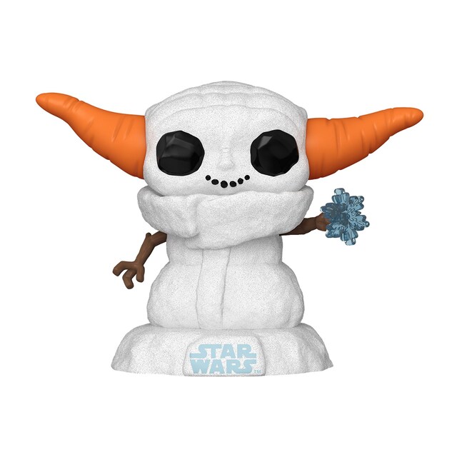 Imagen 0 de Figura Funko Pop Grogu Snow Man Star Wars The Mandalorian